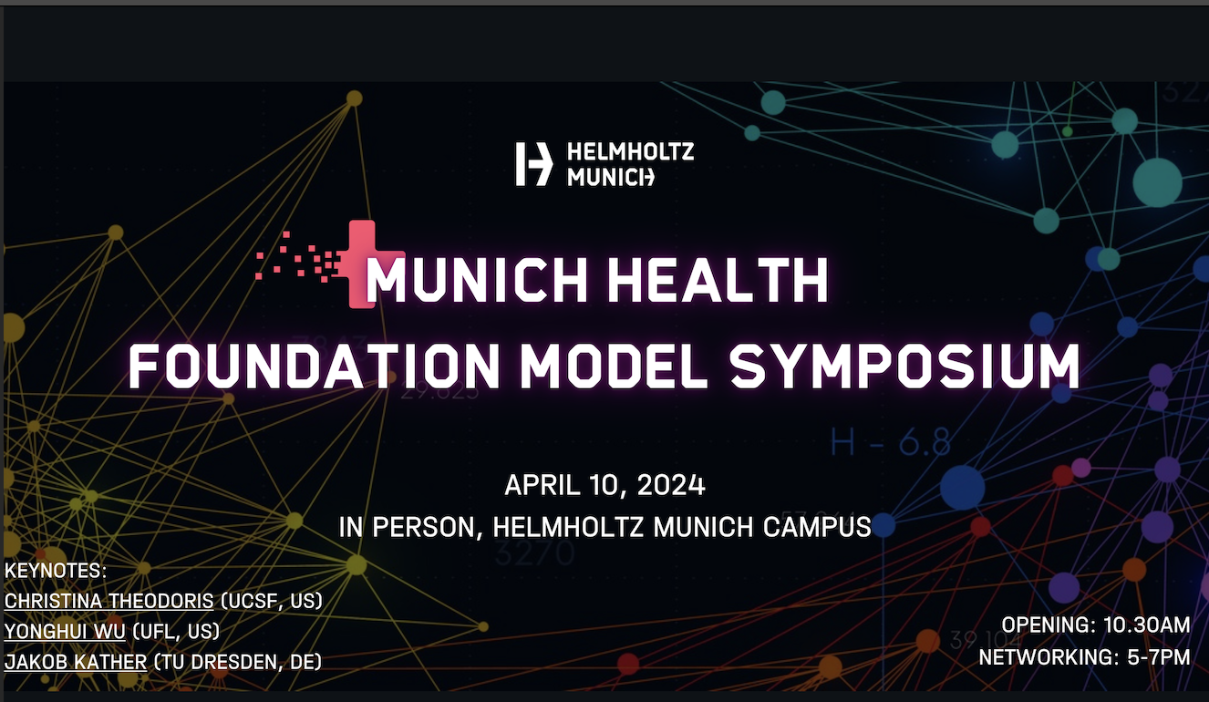 Munich Health Foundation Model Symposium