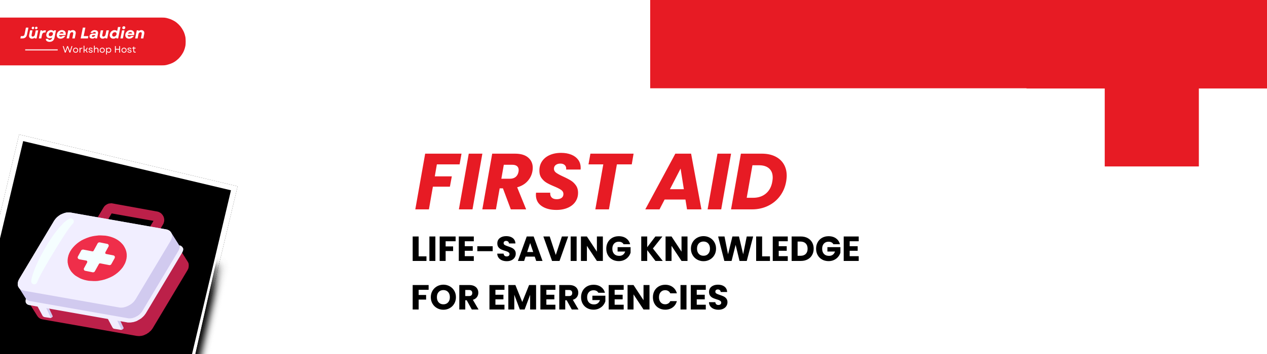 First Aid Course - life-saving knowledge for emergencies!