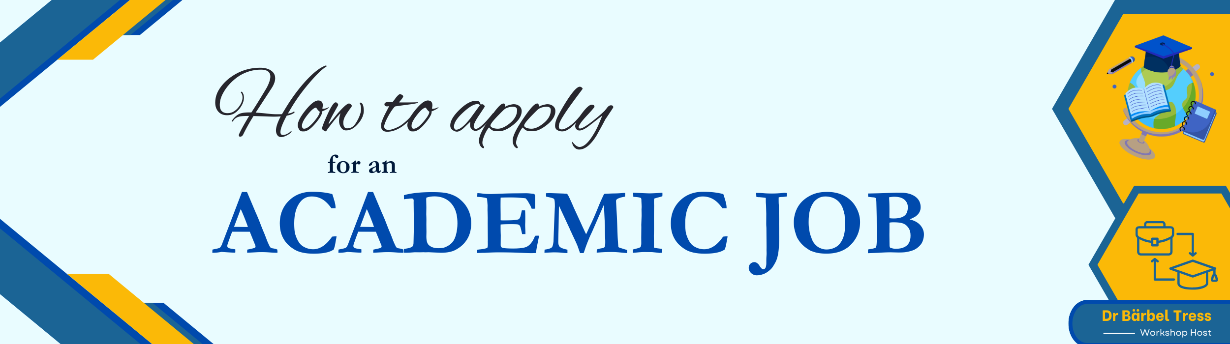 How to apply for an academic job